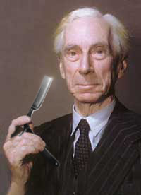 Bertrand Russell barber
