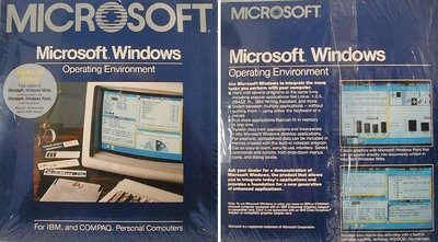 Windows 1.0 Packaging