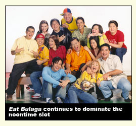 cast of Eat Bulaga dabarkads. Click here to get to their home page.