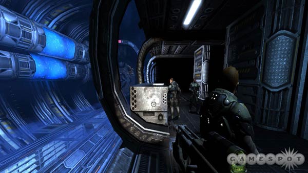 Screenshot: Quake 4 environment