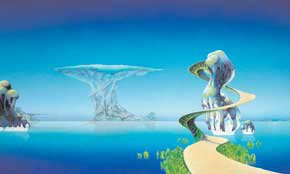 Roger Dean artwork associated with Yessongs