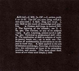 Joseph Kosuth: Titled (Art as Idea as Idea), 1967
