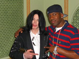 Michael Jackson e o DJ Whoo Kid