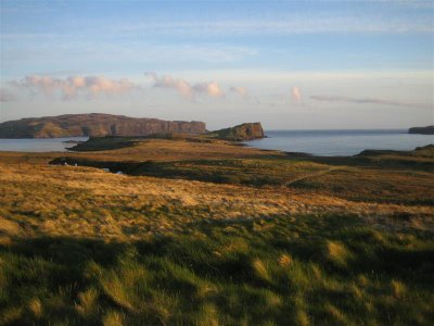 Oronsay - The view from our window