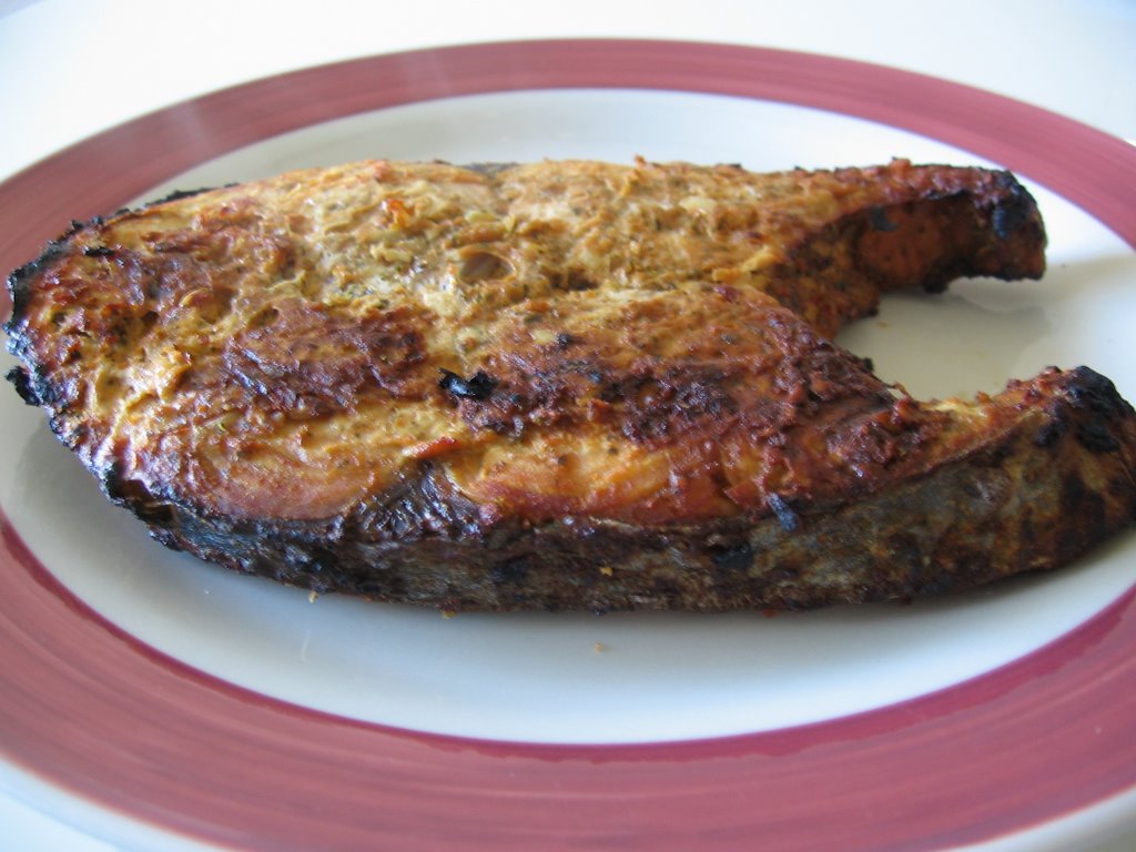 Sumi S Kitchen Oven Roasted King Fish Steak