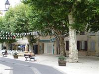 The main square area of Plan-de-la-Tour
