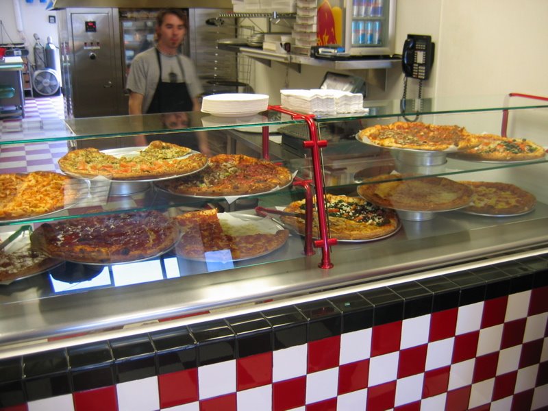 pizza display case