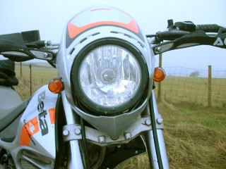 Front indicators fited