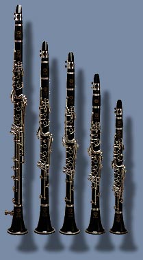 Clarinette: les types de clarinettes