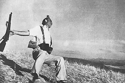 Federico Borrel, foto de Robert Capa, fundador da Magnum