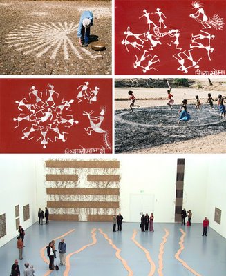 richard long jivya soma mashe indian encounter and exhibition