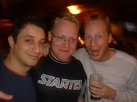 Claudio, Christoffer y Ronald