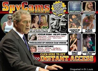 George Bush Spy Cams