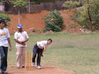 Picture(Right): Scout Buddika With The Ball