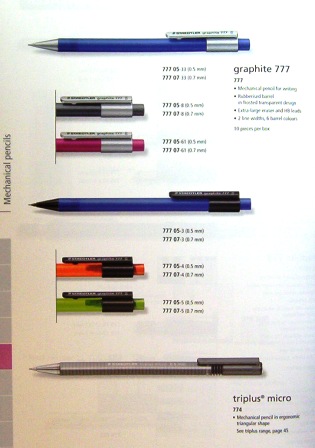 DMP - Dave's Mechanical Pencils: Staedtler Triplus Micro 774 Mechanical  Pencil Review