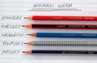DMP - Dave's Mechanical Pencils: Wooden Week