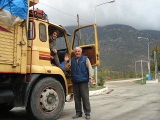 inde en stop Eduardo Marinho Sylvain Andre hitchhiking camionneur Turkie