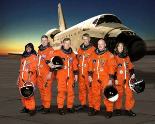 STS-121 crew, from www.nasa.gov