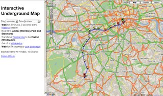 Interactive Tube Map London