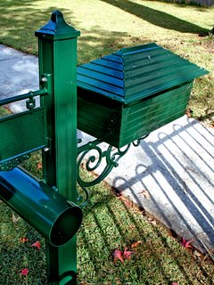 green mailbox