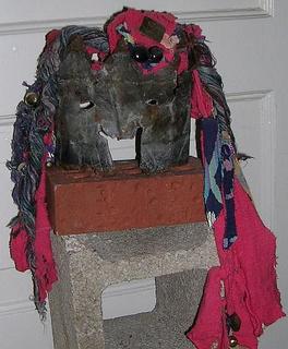 Rezzee's Mask (Photo by J.M.McCombie)