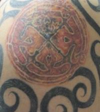This is Polish Vialli's tattoo, that he insisted I photograph so he can send img to his ex-gf. It cost him $200 in Thailand, and every time I look at this photo I think about how, for the same price, a pair of colored contacts would get as many girls AND let him change colours.