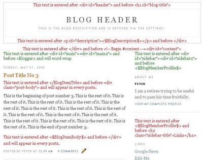 blogger template 1