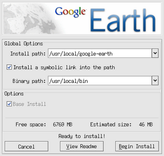 Google Earth 4 Linux Install