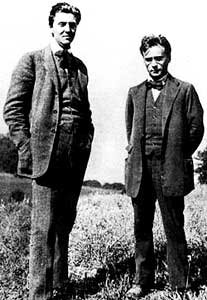 Alban Berg and Anton Webern, 1920
