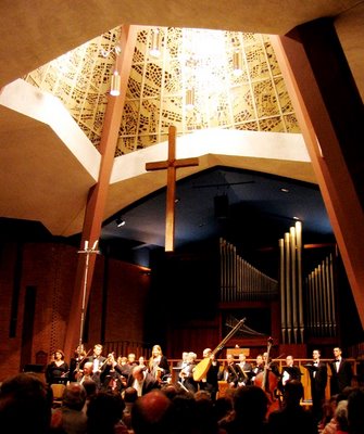 Red Priest Vespers, Bach Sinfonia and Chantry, Bradley Hills Presbyterian Church, May 20, 2006