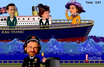 Daily Dose Of Titanic E Online Offers Sink The Titanic Game