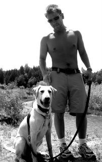 Me and my dog Samson