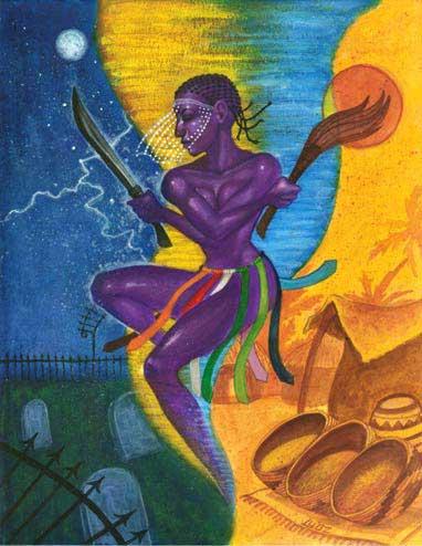 Resultado de imagen de dios yoruba de la viruela