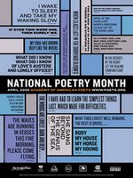 poetry month poster