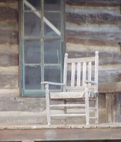 porch and chair