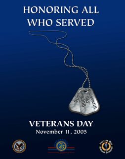2005 Veteran's Day Poster
