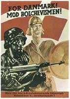 Нацистский пропагандистский плакат времён Второй Мировой Войны.