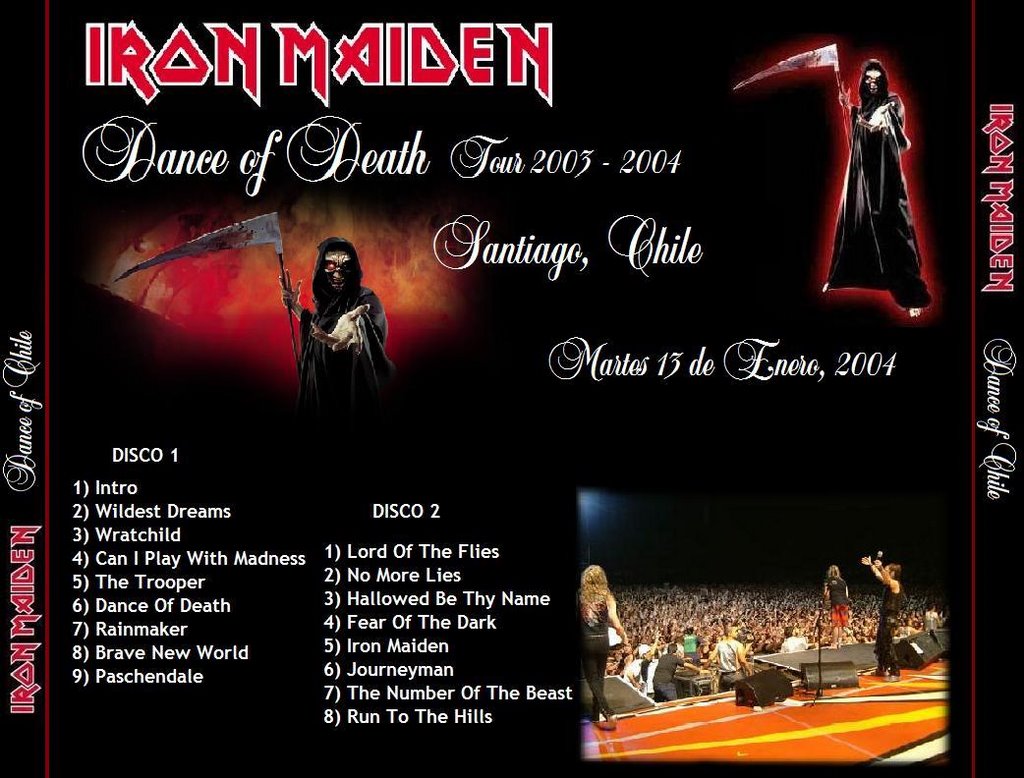 Iron Maiden regresa a Chile el 2016 DG Medios