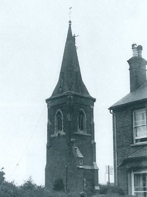 Beginning demolition of the Bexleyheath Chapel in 1926