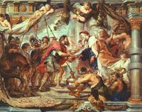 The Meeting of Abraham and Melchizedek by Rubens