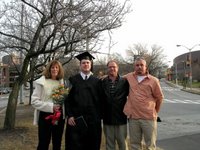 Picture with Mom, Dad, and Brother