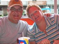 Garry and Barb at Hooters!!!