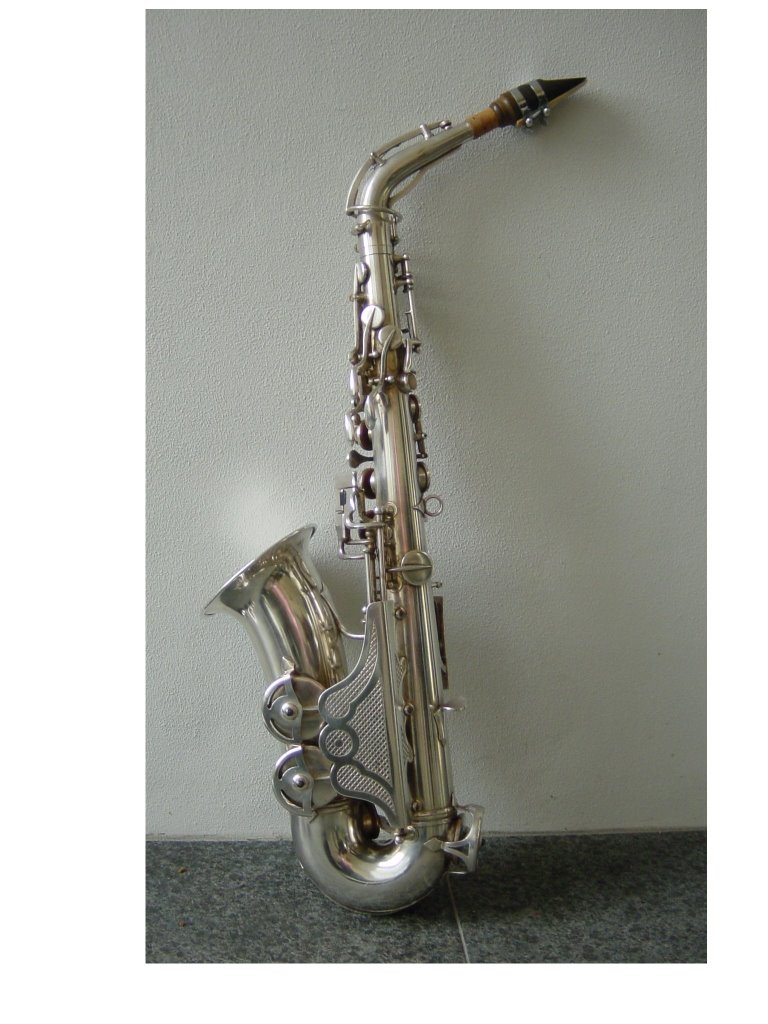 Musical Instruments: Paul Beuscher Alto Saxophone (Stencil Pierret)
