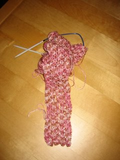 silk scarf in progress