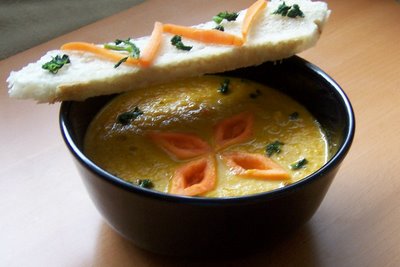 Chilled Carrot soup