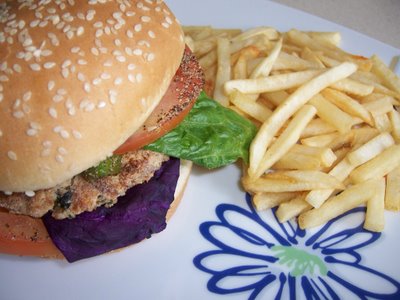 Veggie Burger&French Fries