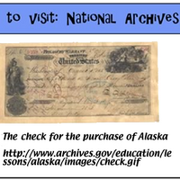 check for purchase of Alaska