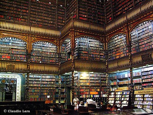 Bibliotecas em Portugal: Real Gabinete Português de Leitura: a maior  biblioteca de autores portugueses no Brasil incentiva a sua leitura