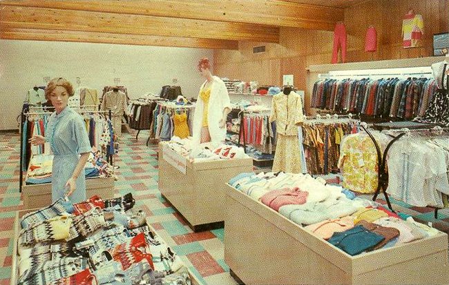 Malls of America: Vintage store interior