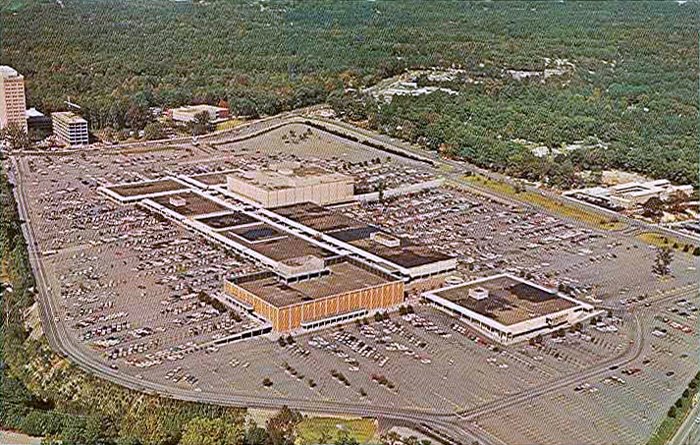 Picturesque View Of Lenox Square Mall Atlanta Georgia GA Vintage